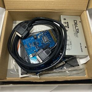 M-AUDIO Delta 44 Professional 4 In / 4 Out Audio Card & Breakout Box Used